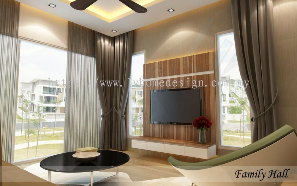 living hall design johor bahru(JB)